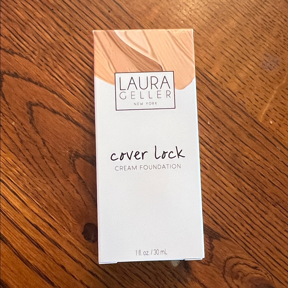 Laura Geller Cover Lock Foundation in Honey 2407 Cream Foundation New